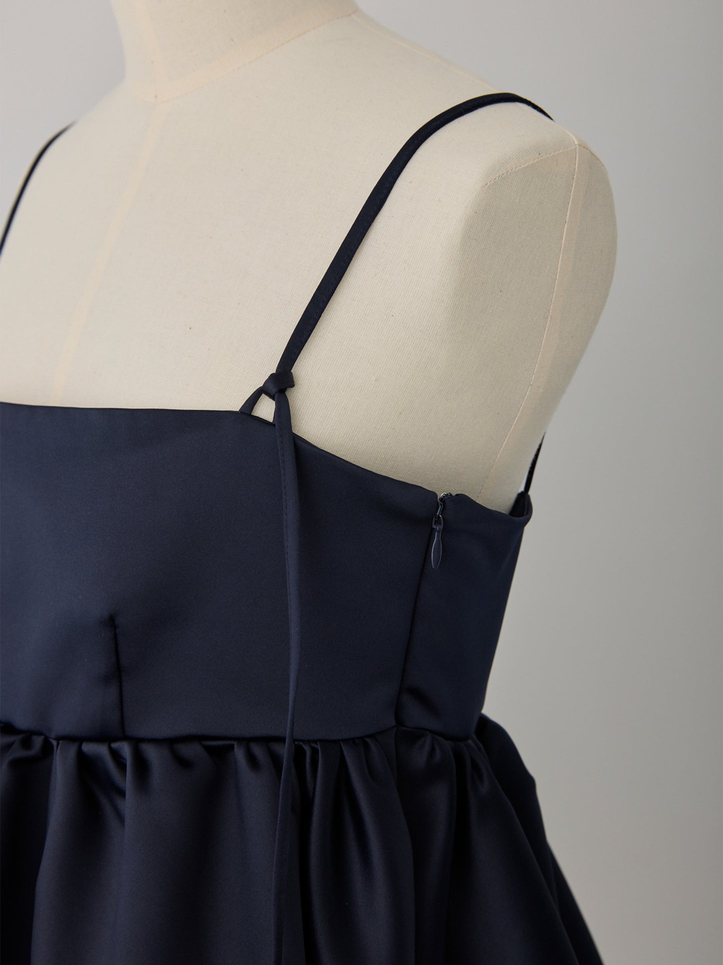 constructive matt satin camisole