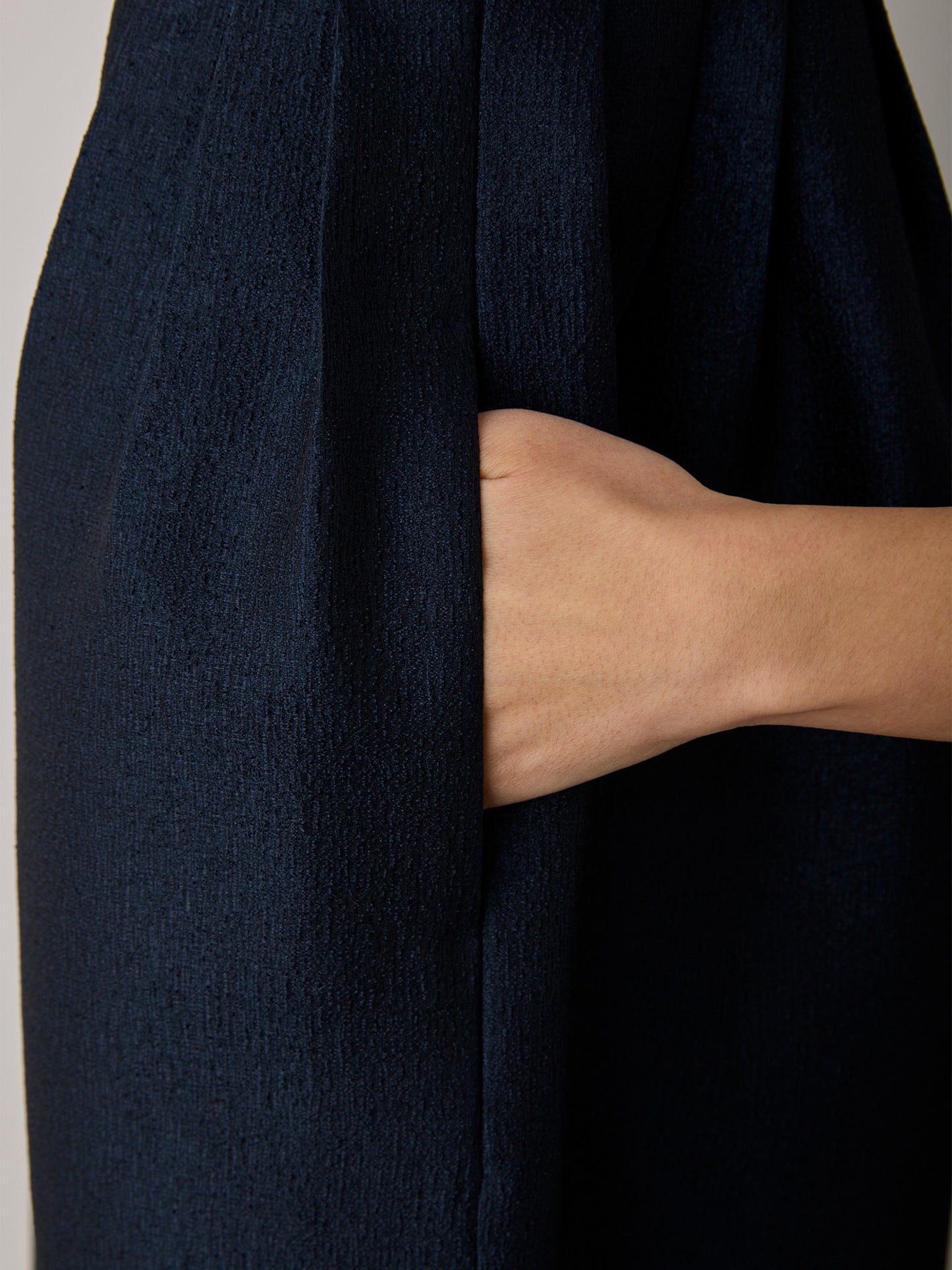 shimmer pencil line dress