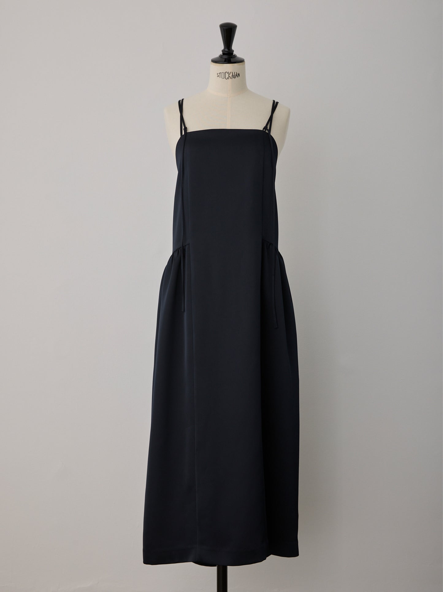 【予約】cross ribbon gather dress