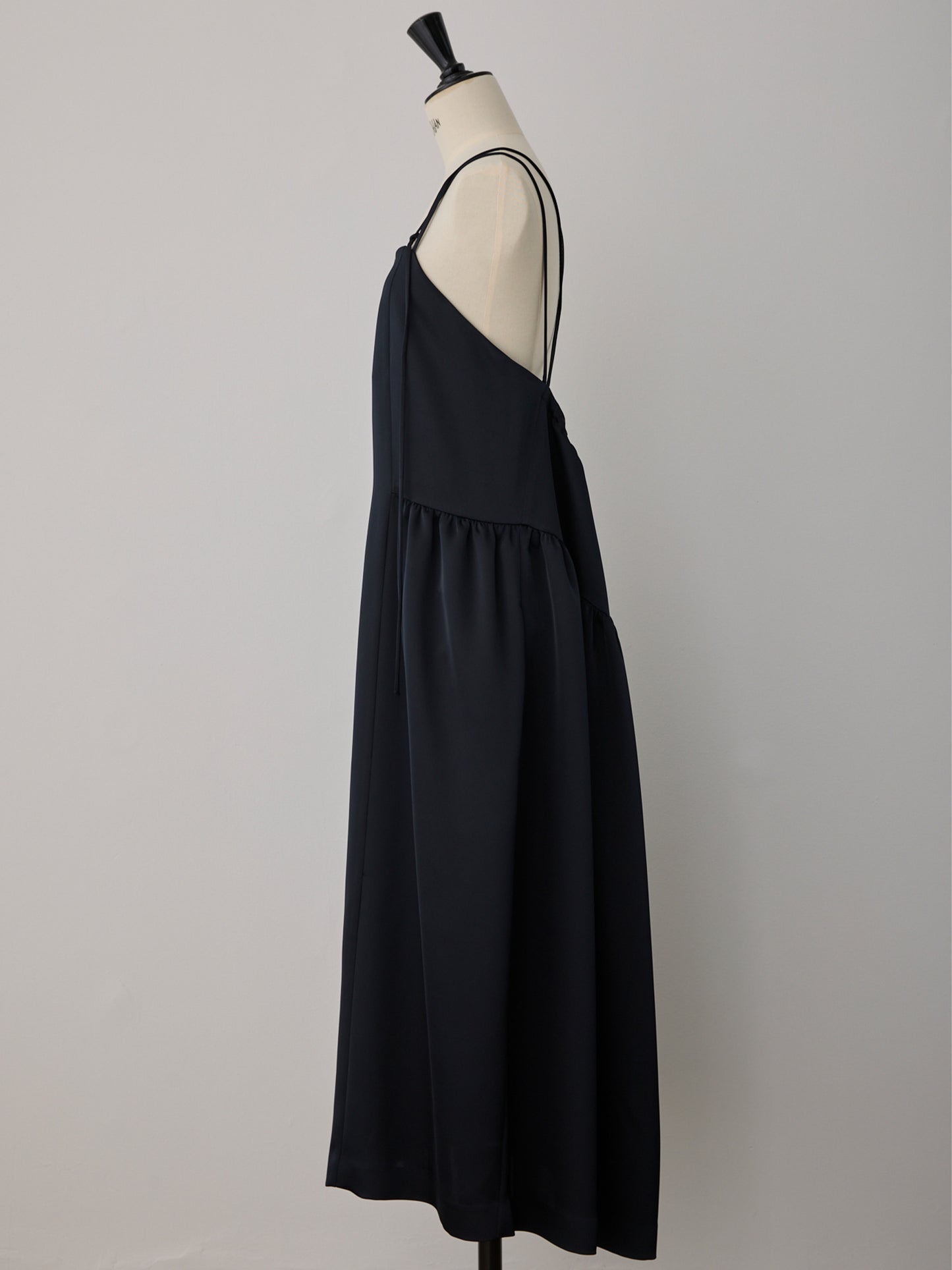 【予約】cross ribbon gather dress