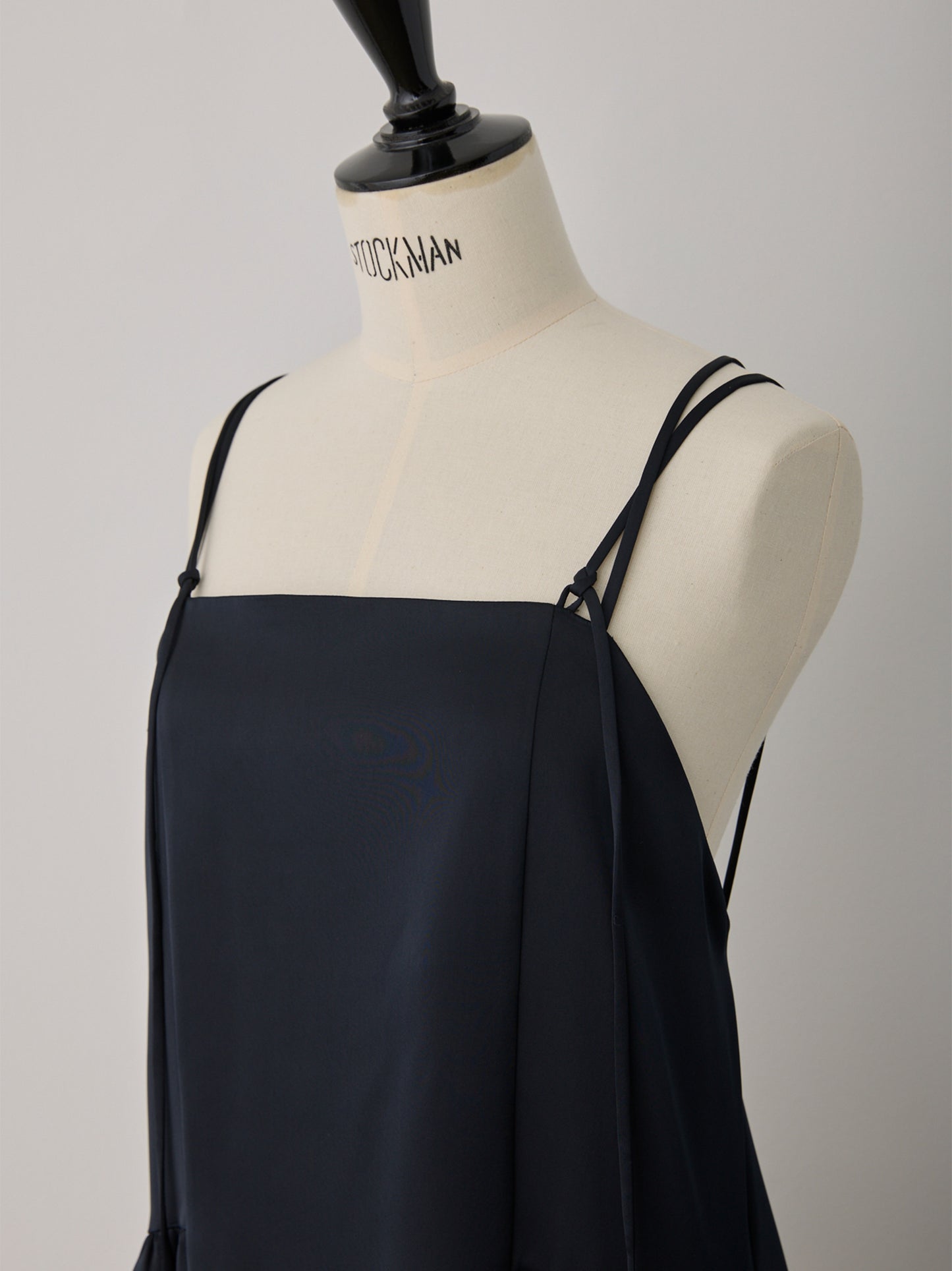 【予約】cross ribbon gather dress
