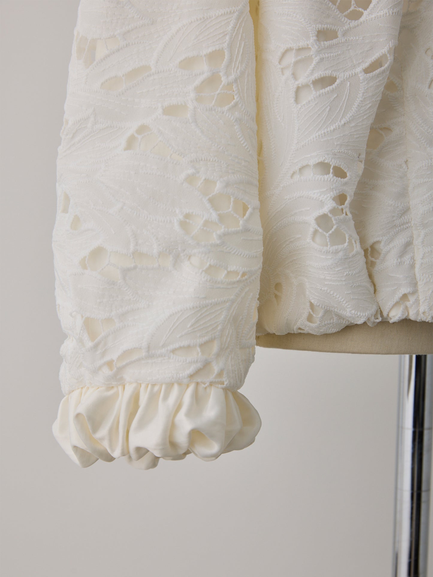 【予約】layered lace chou-chou blouson