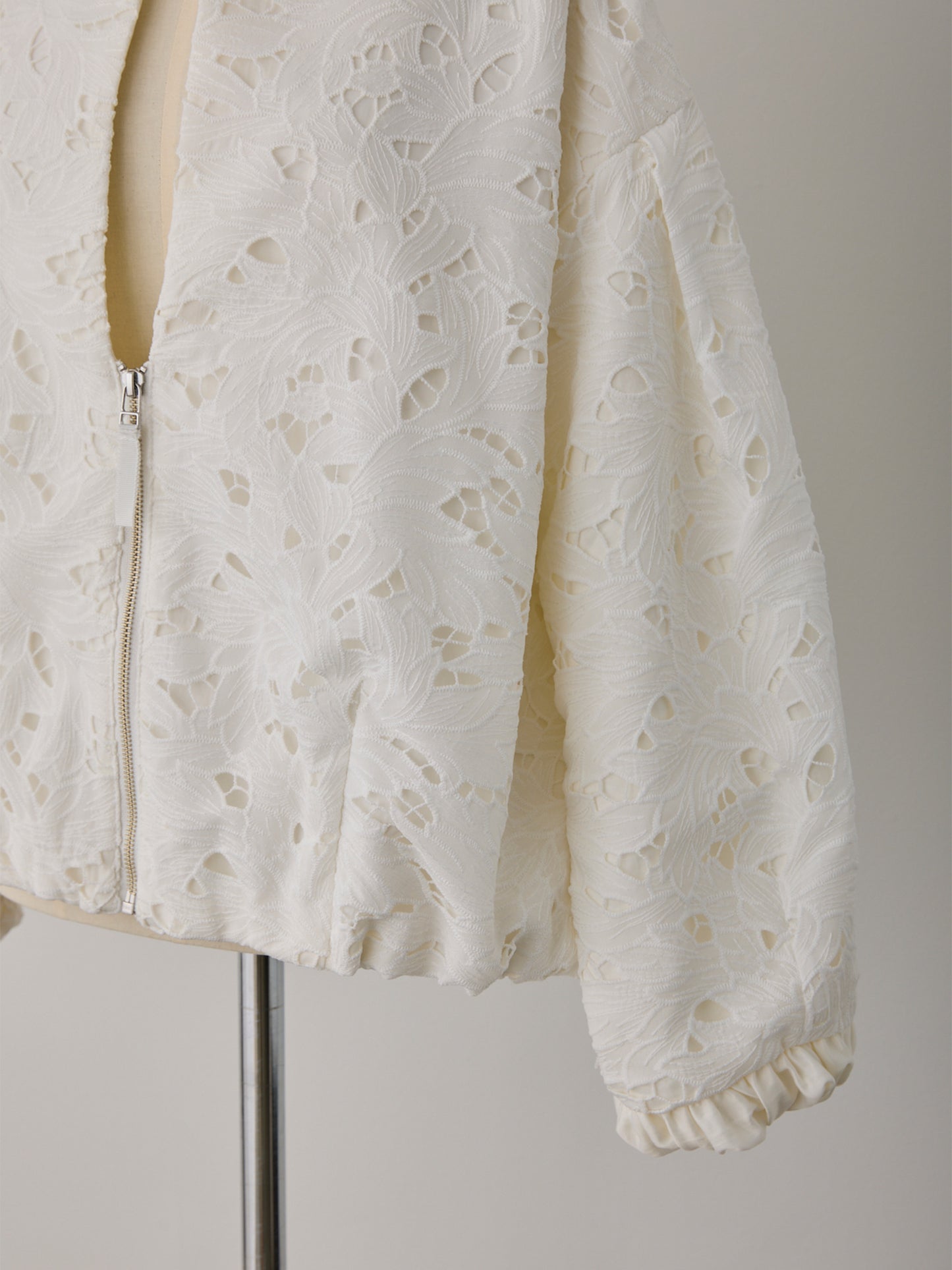【予約】layered lace chou-chou blouson