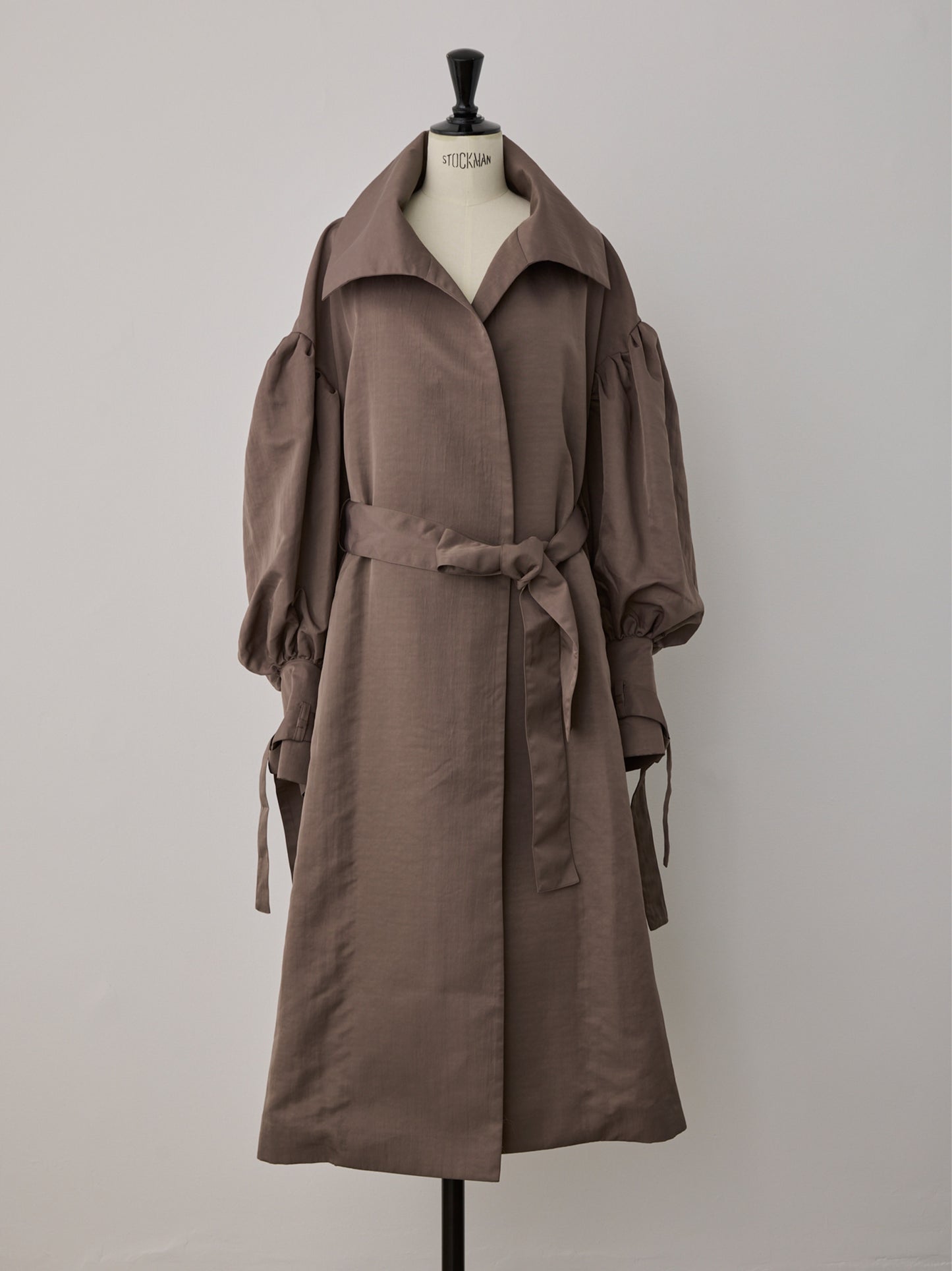 flower sleeve over coat