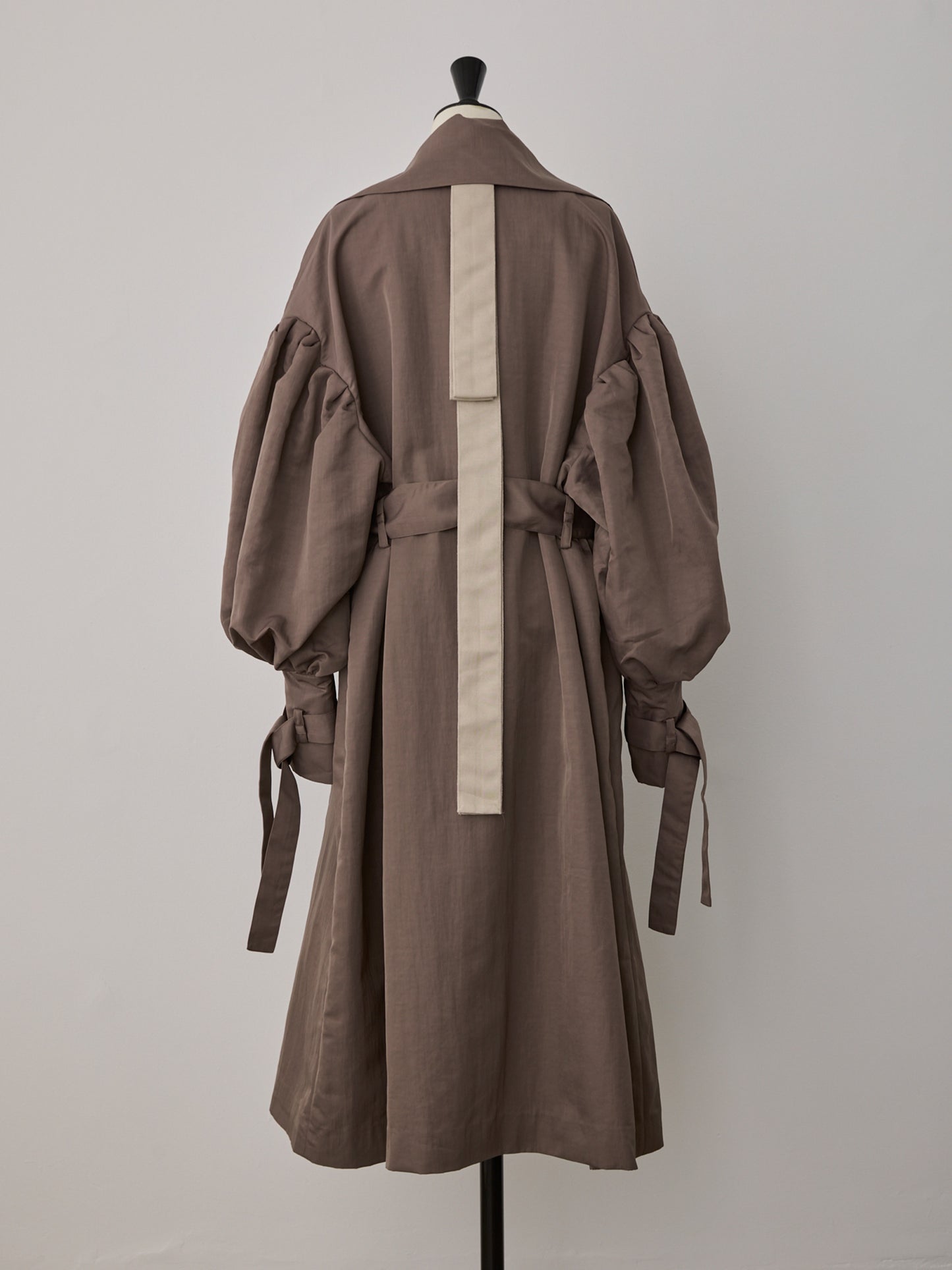 flower sleeve over coat