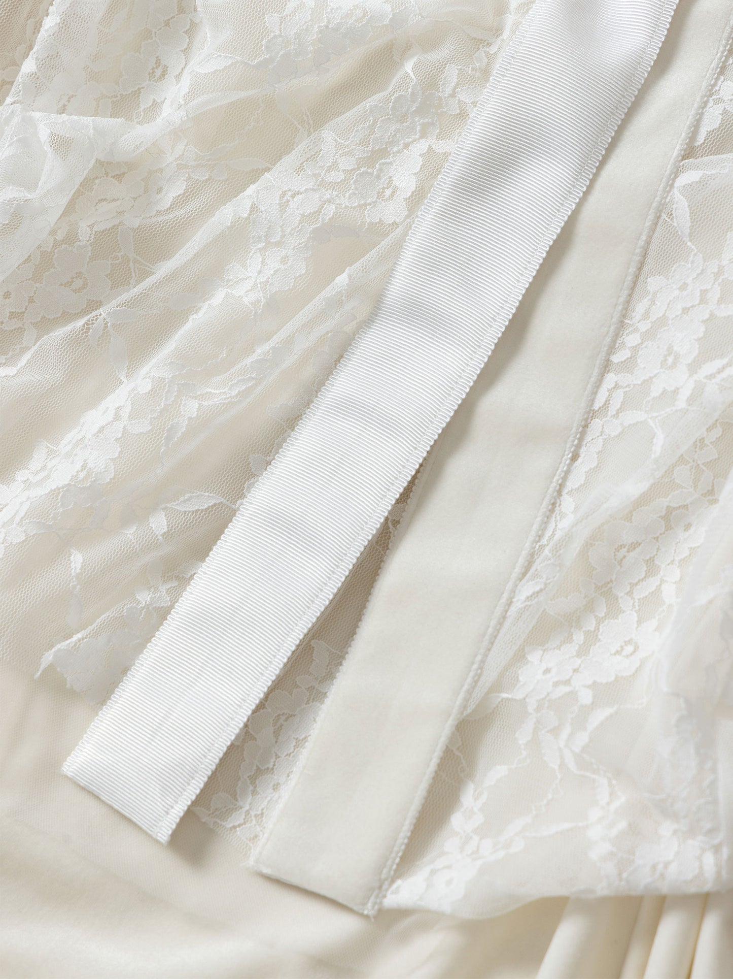 Serenade Ribbon Lace Dress