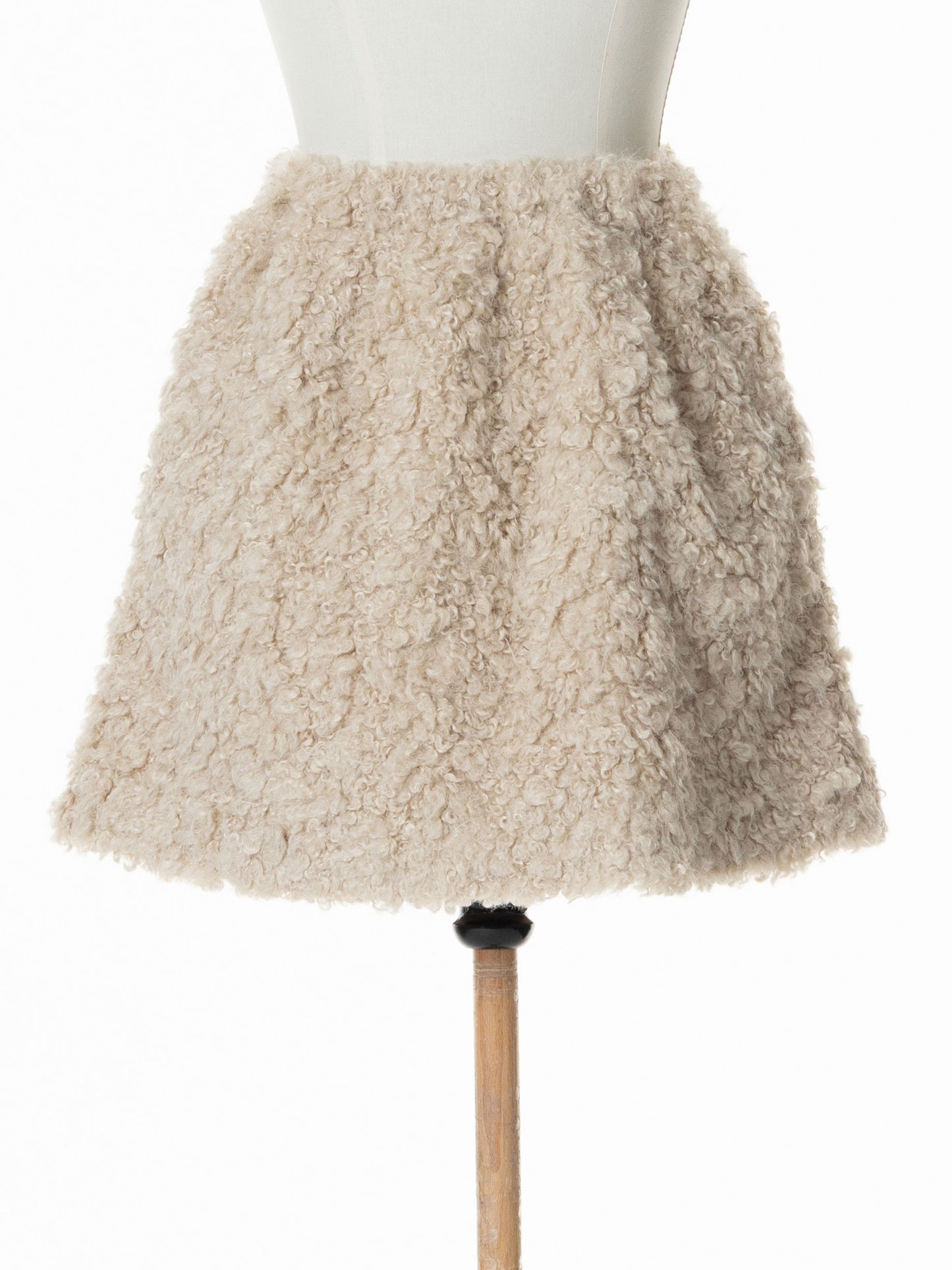 Curly Boa Wrap-like Skirt