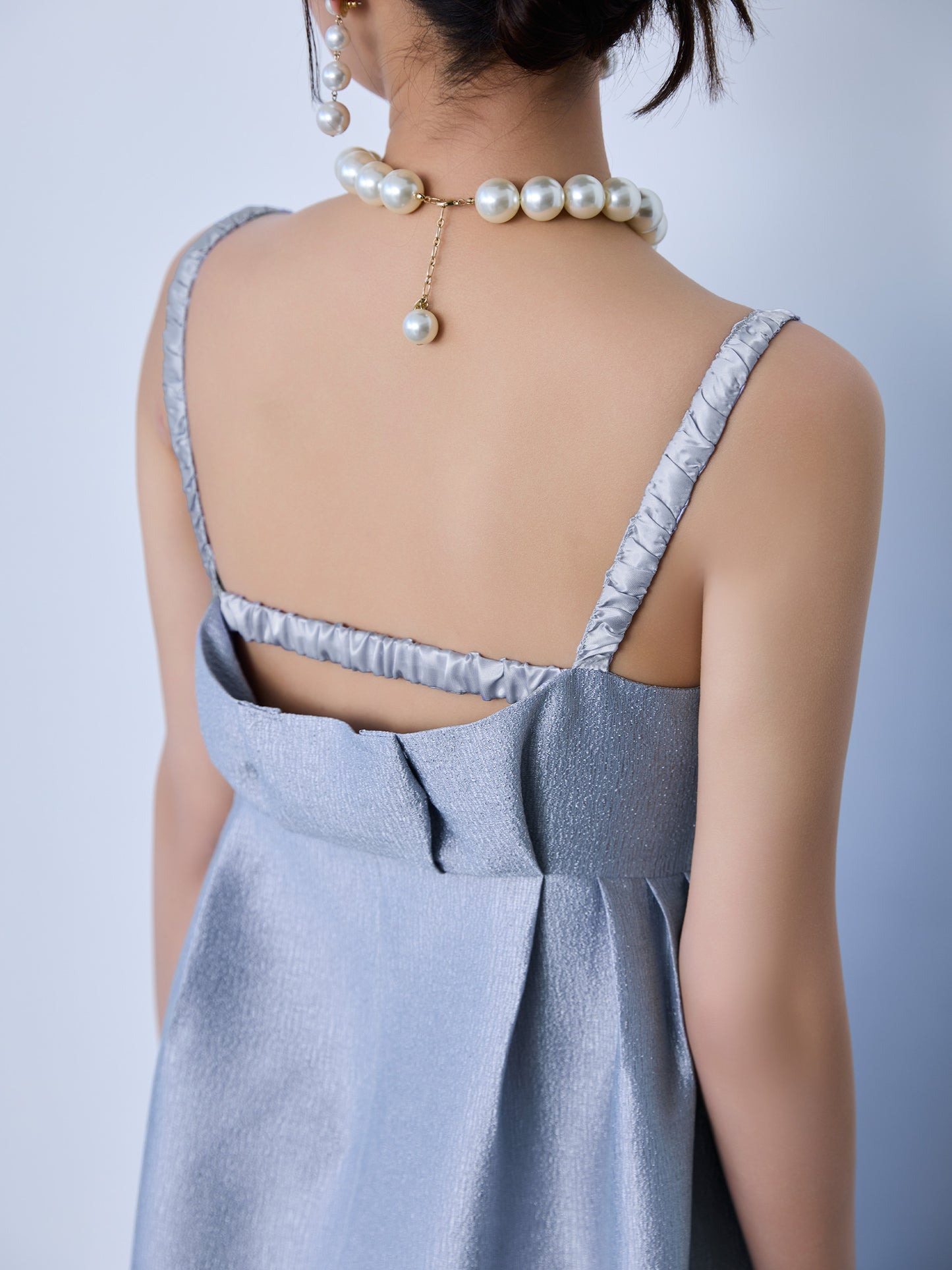 shimmer pencil line dress