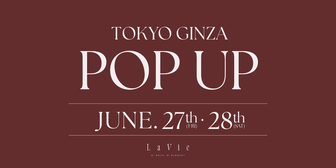 【La vie POP UP】 新作販売受注会