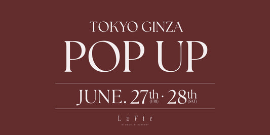 【La vie POP UP】 新作販売受注会