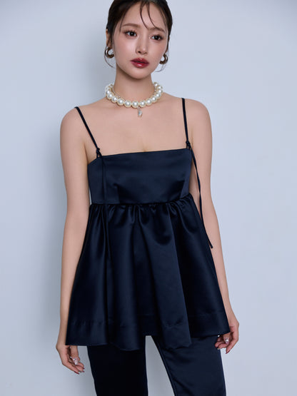 constructive matt satin camisole