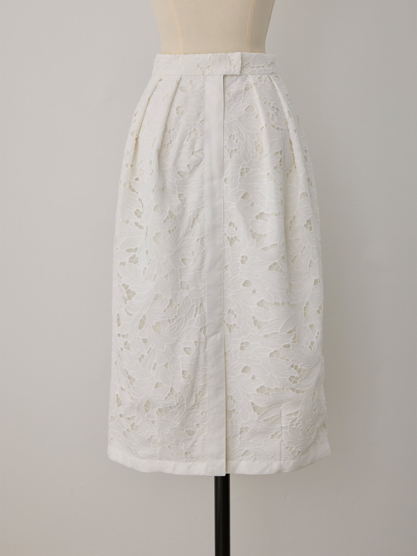 layered lace cocoon skirt