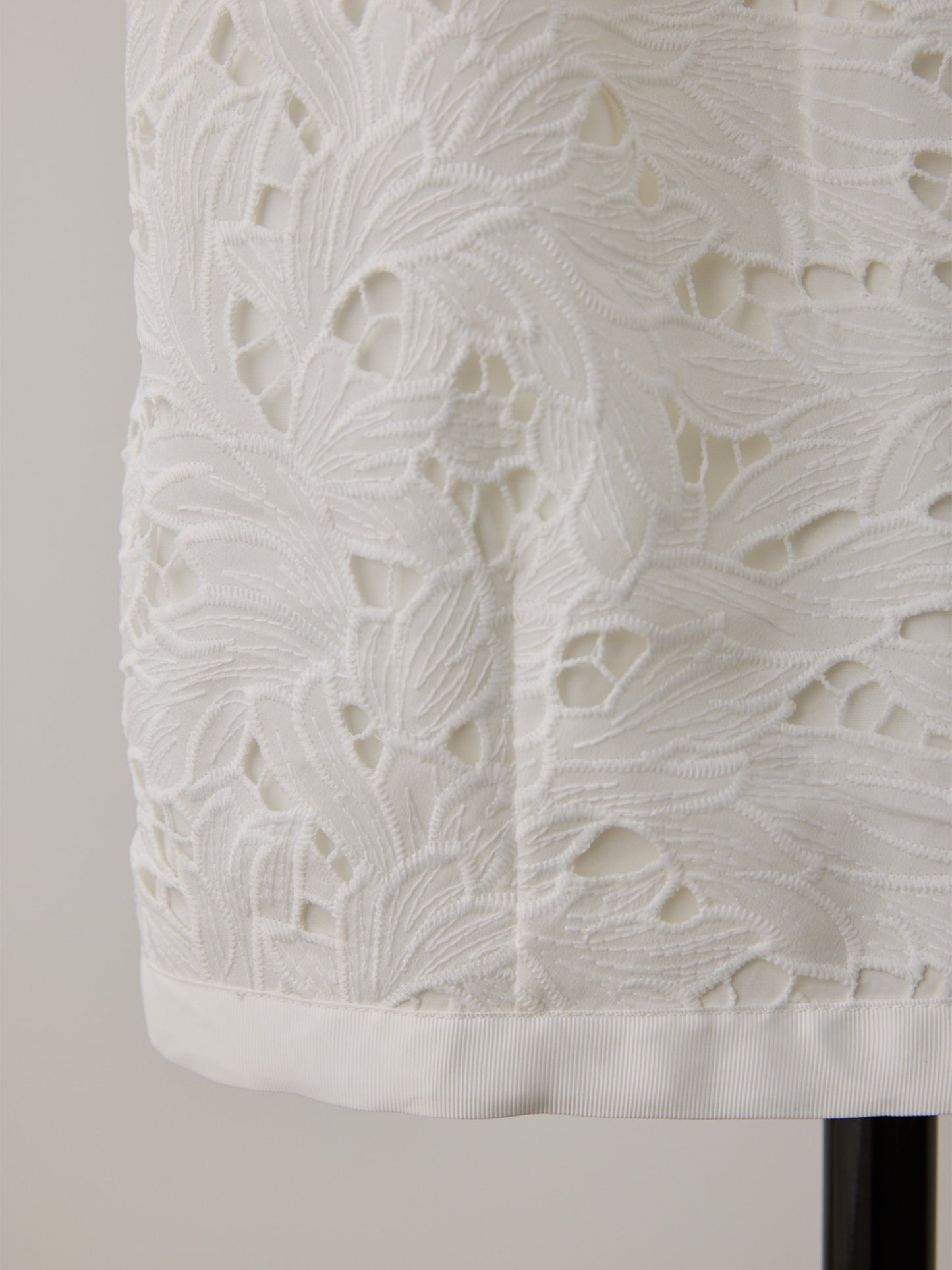 layered lace cocoon skirt
