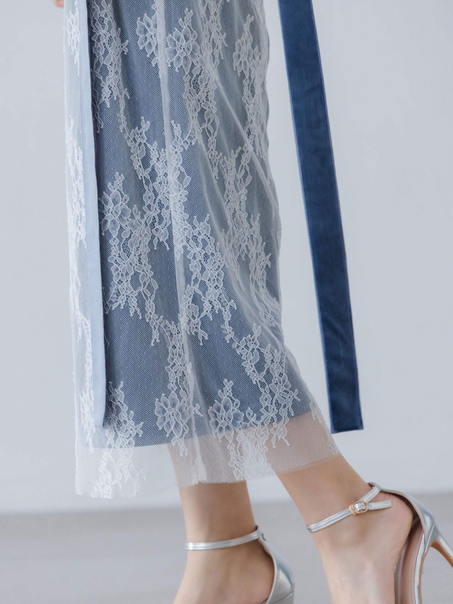 Serenade Ribbon Lace Dress