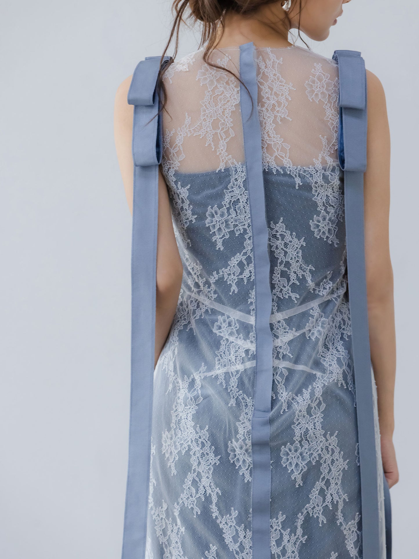 Serenade Ribbon Lace Dress