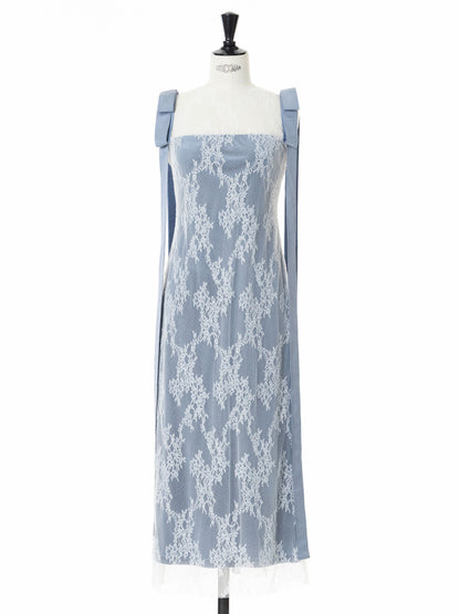 Serenade Ribbon Lace Dress