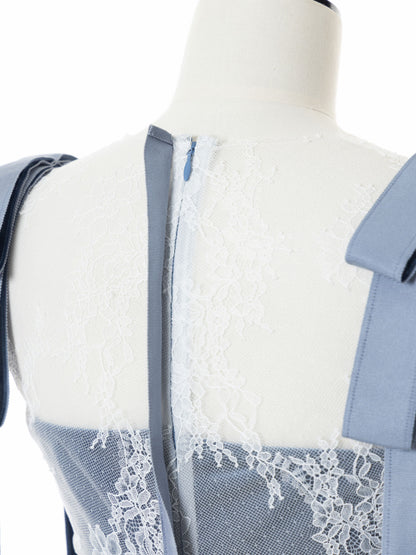 Serenade Ribbon Lace Dress