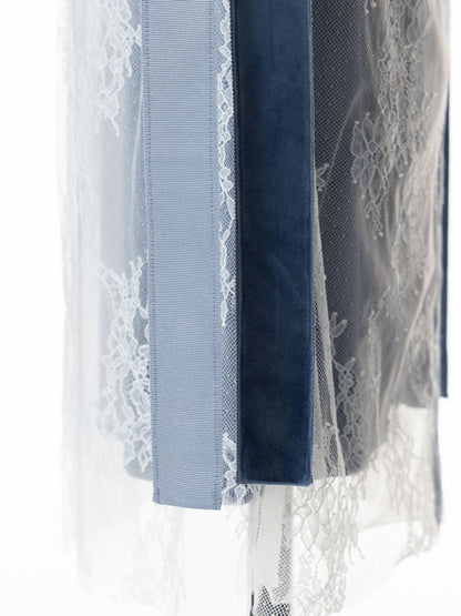 Serenade Ribbon Lace Dress