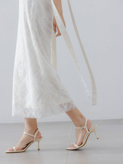 Serenade Ribbon Lace Dress