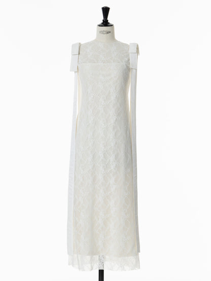 Serenade Ribbon Lace Dress