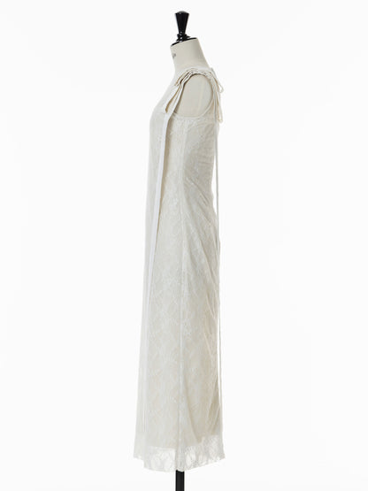 Serenade Ribbon Lace Dress