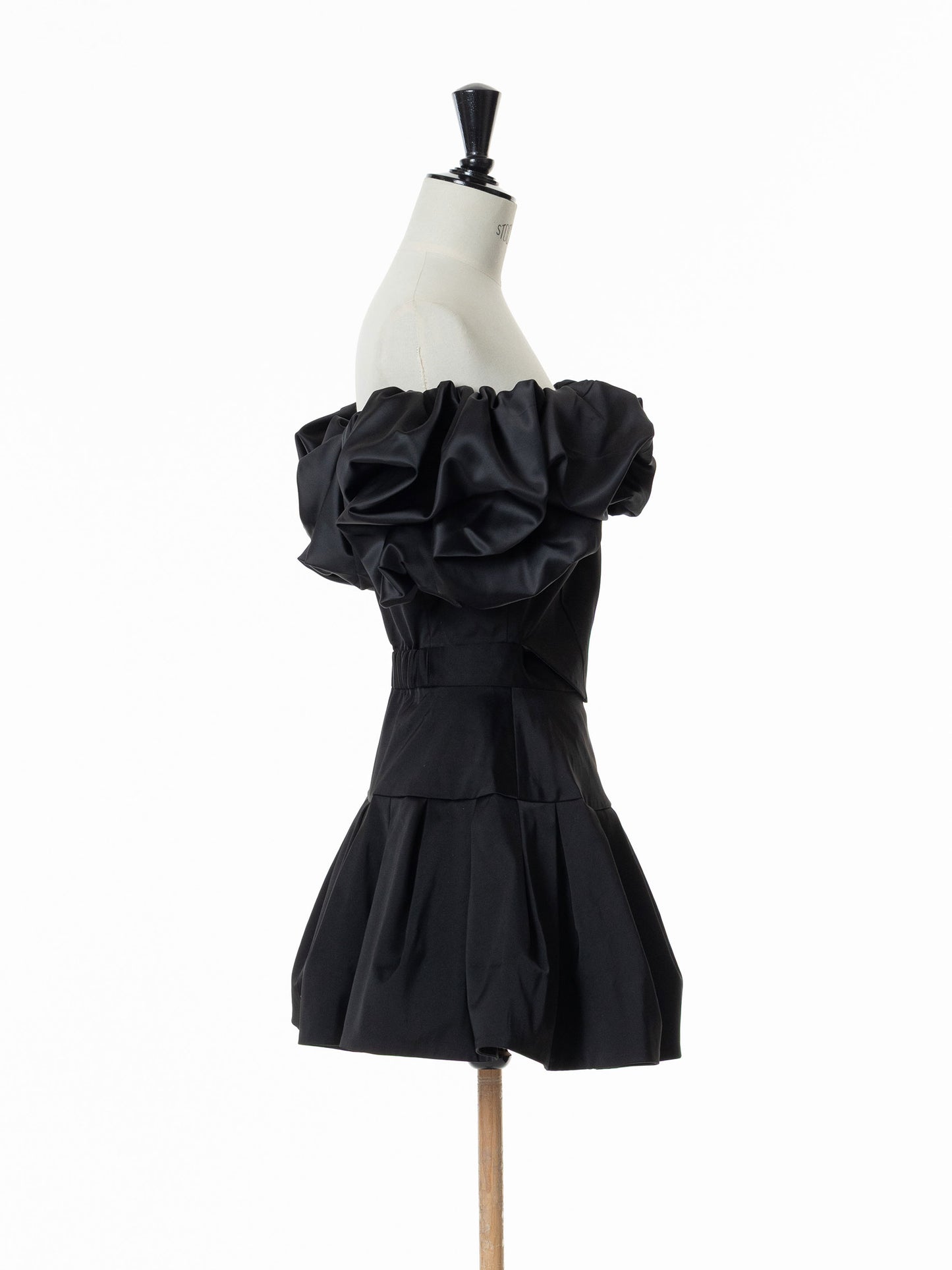 Petal Ruffle Dimension Dress