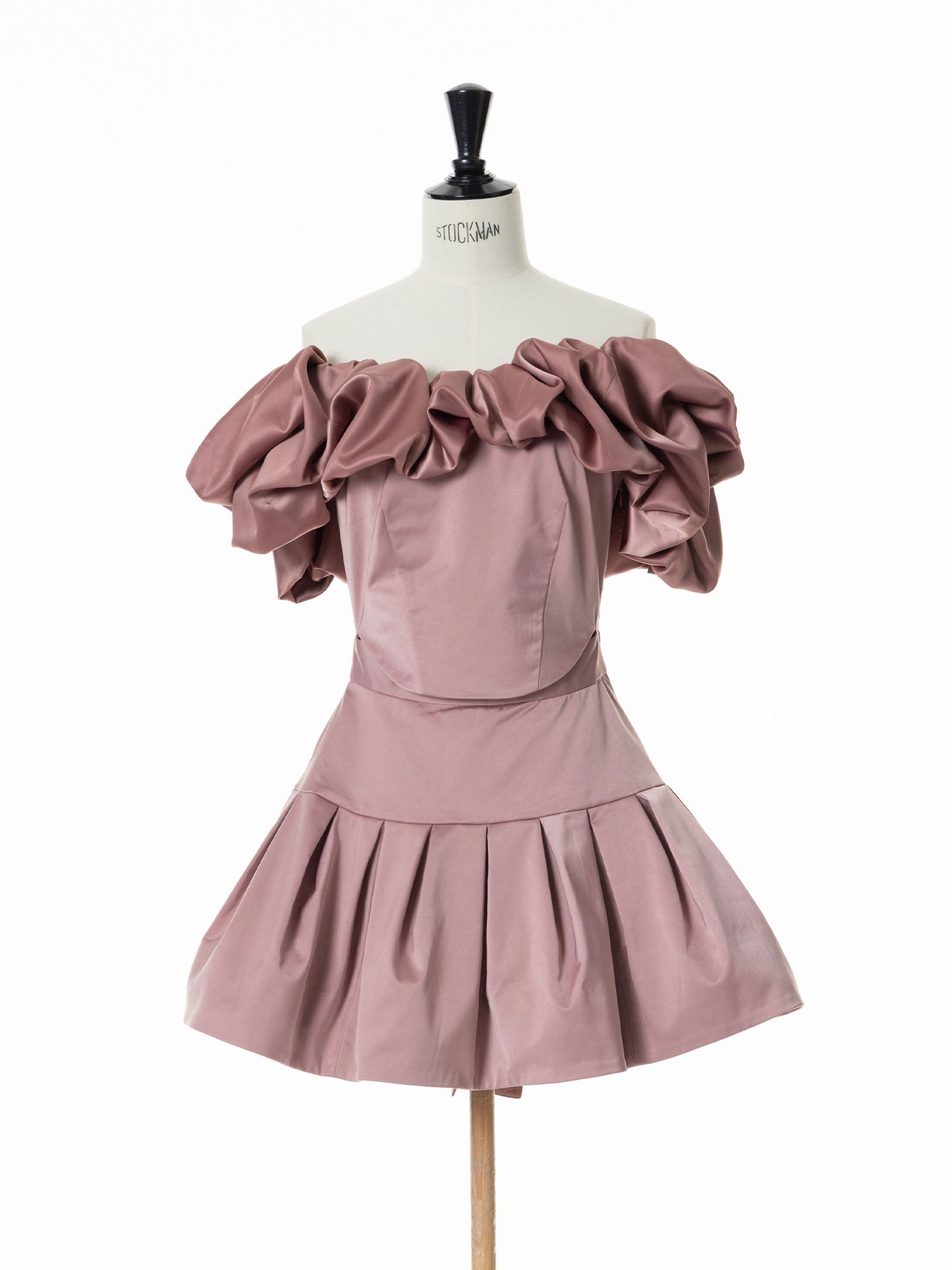 Petal Ruffle Dimension Dress
