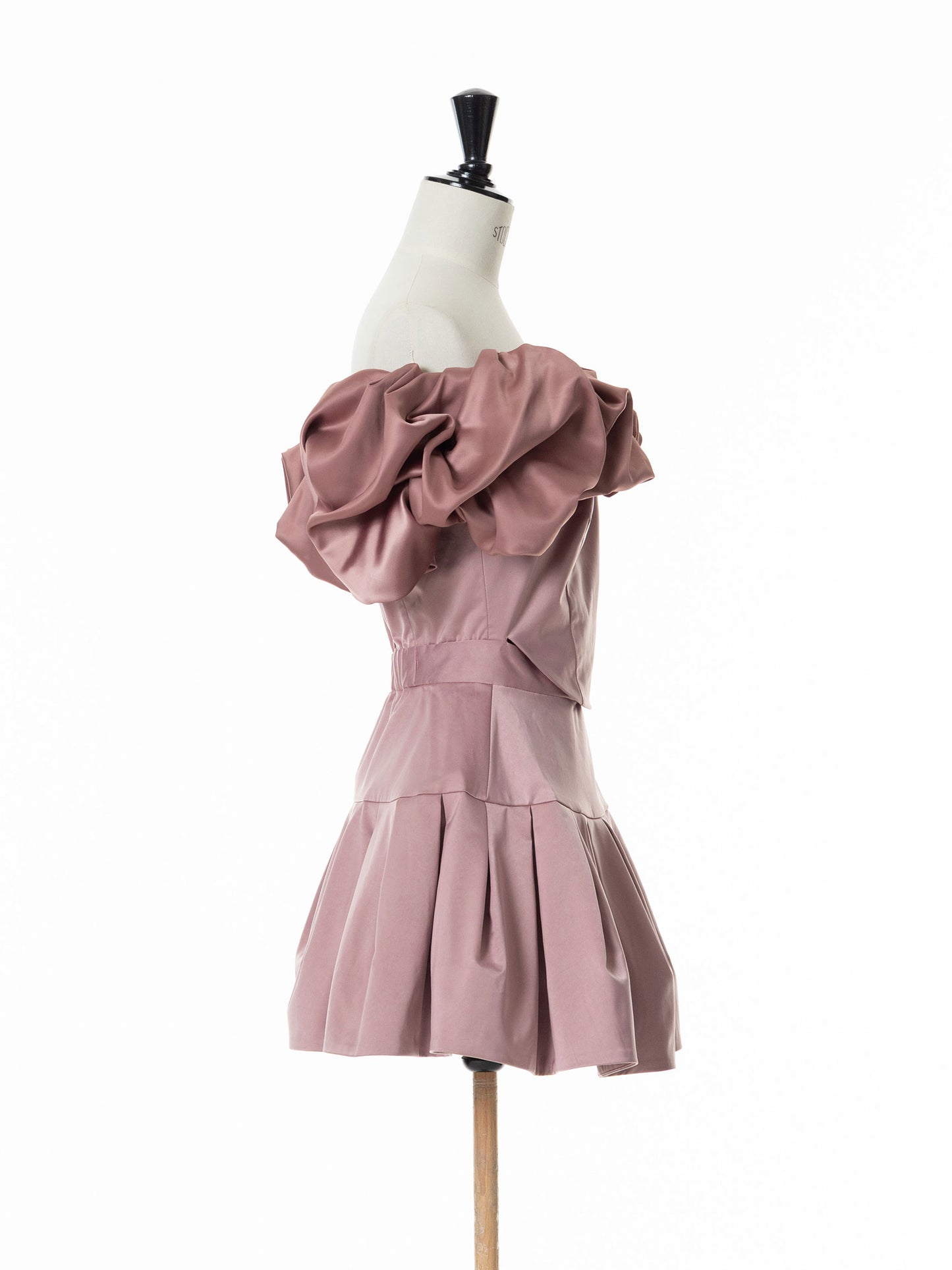 Petal Ruffle Dimension Dress