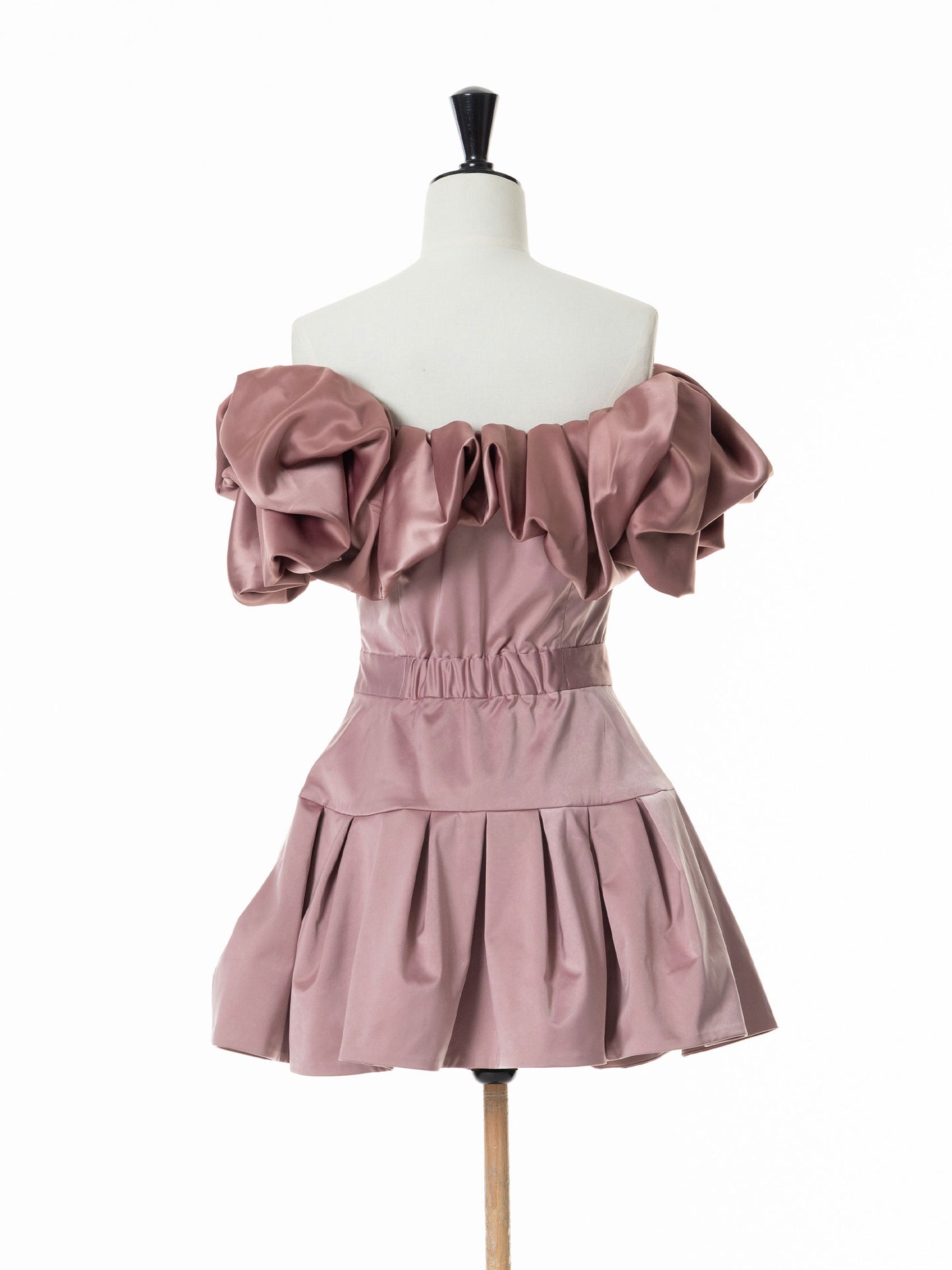 Petal Ruffle Dimension Dress