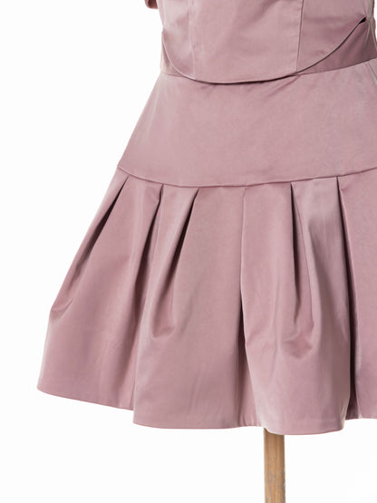 Petal Ruffle Dimension Dress
