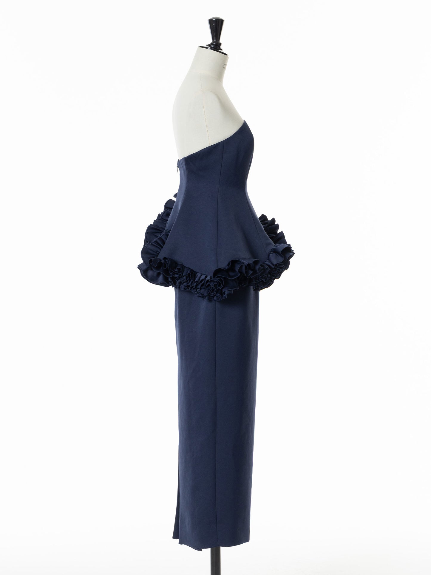 Petal Cascade Bare Dress