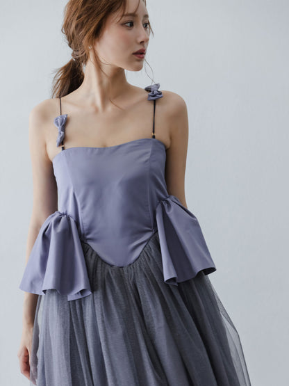 Twilight Waltz Peplum Dress