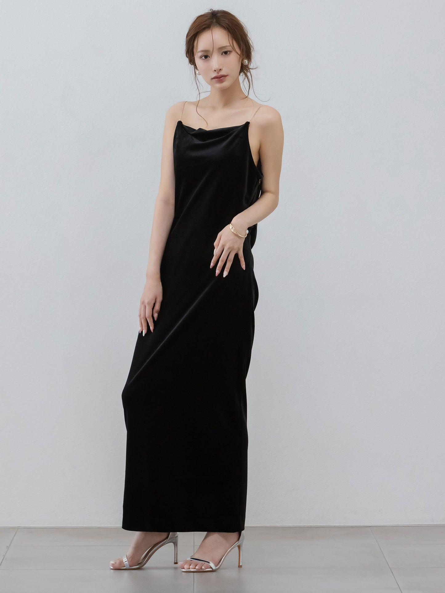 Mirage Pearl Velour Dress