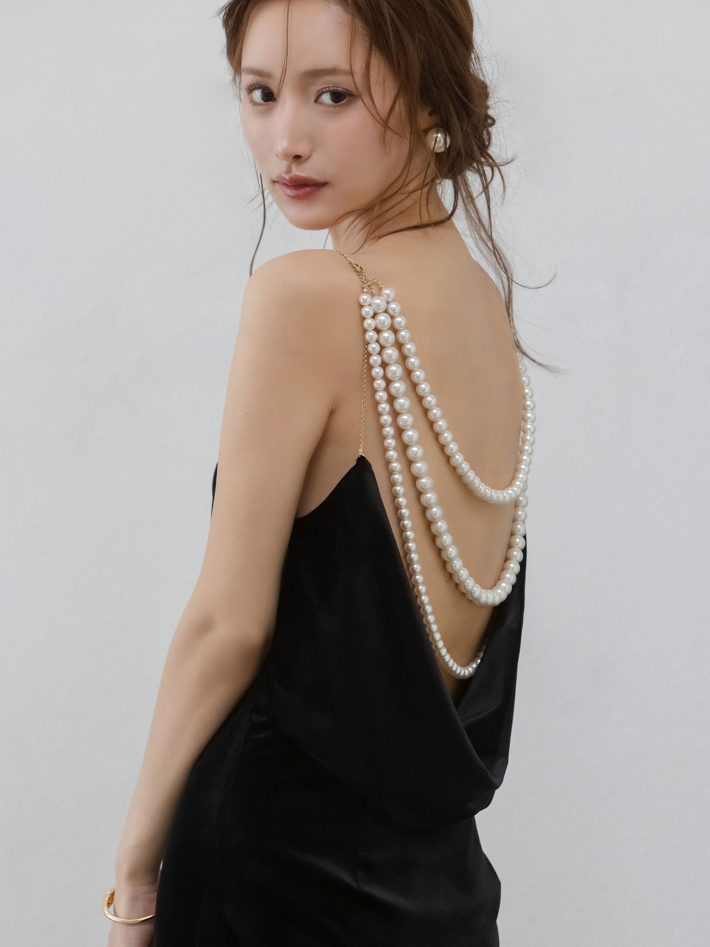 Mirage Pearl Velour Dress