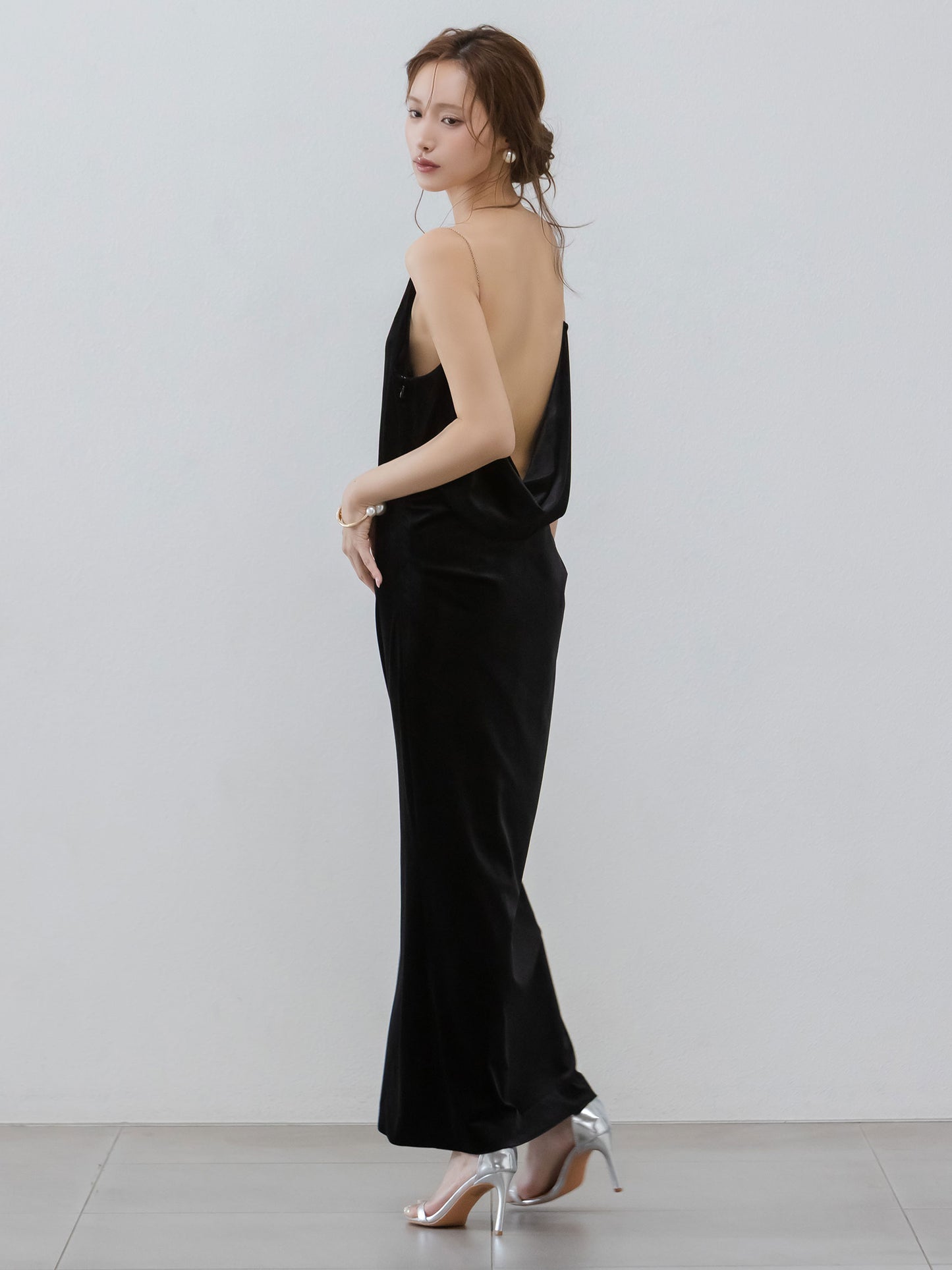 Mirage Pearl Velour Dress