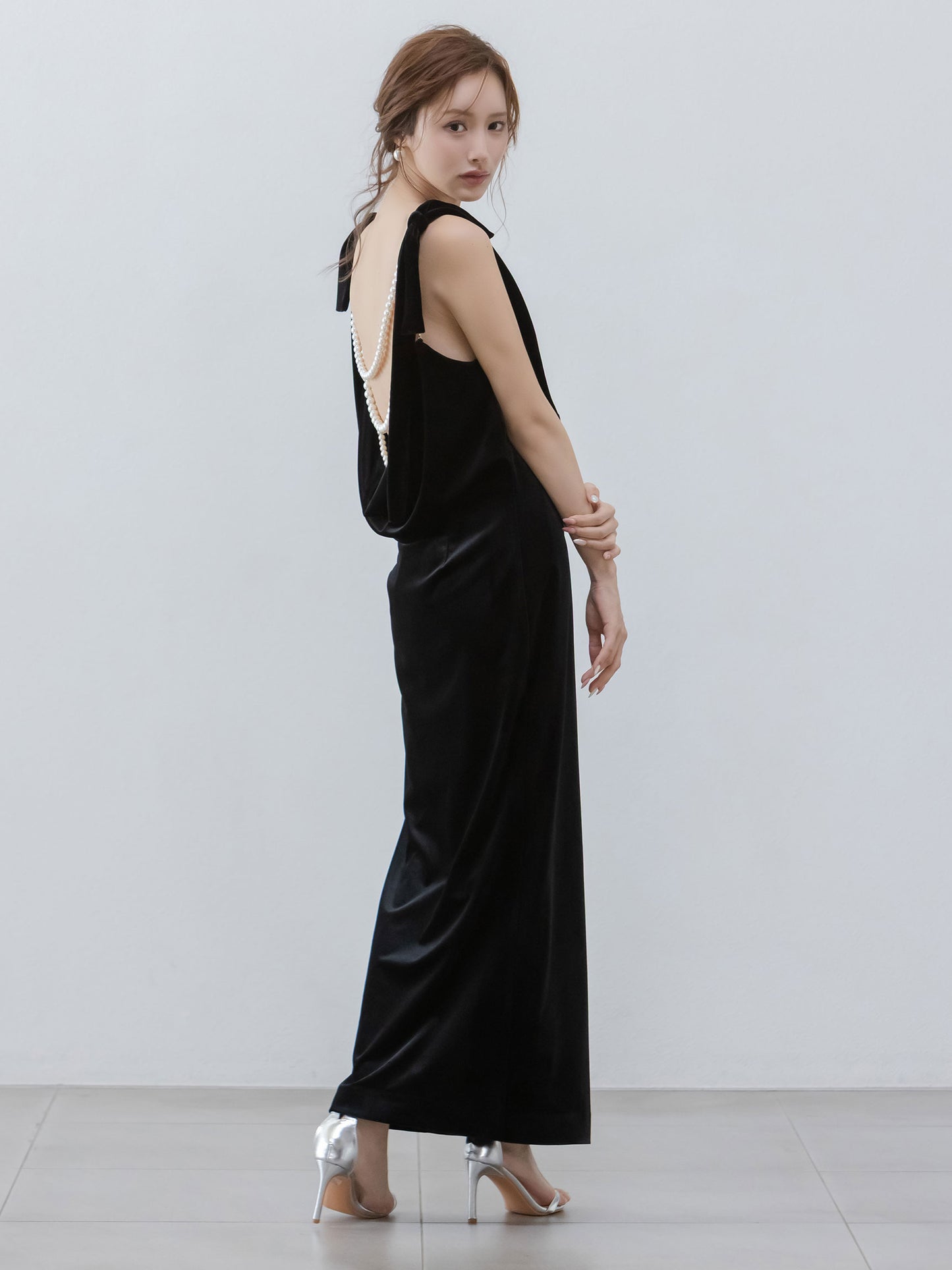 Mirage Pearl Velour Dress