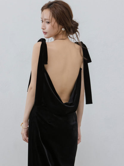 Mirage Pearl Velour Dress