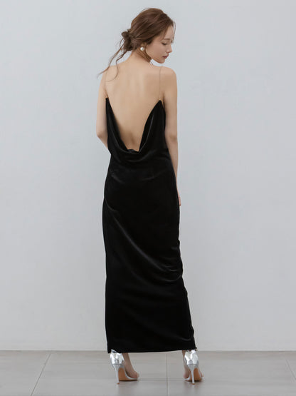 Mirage Pearl Velour Dress