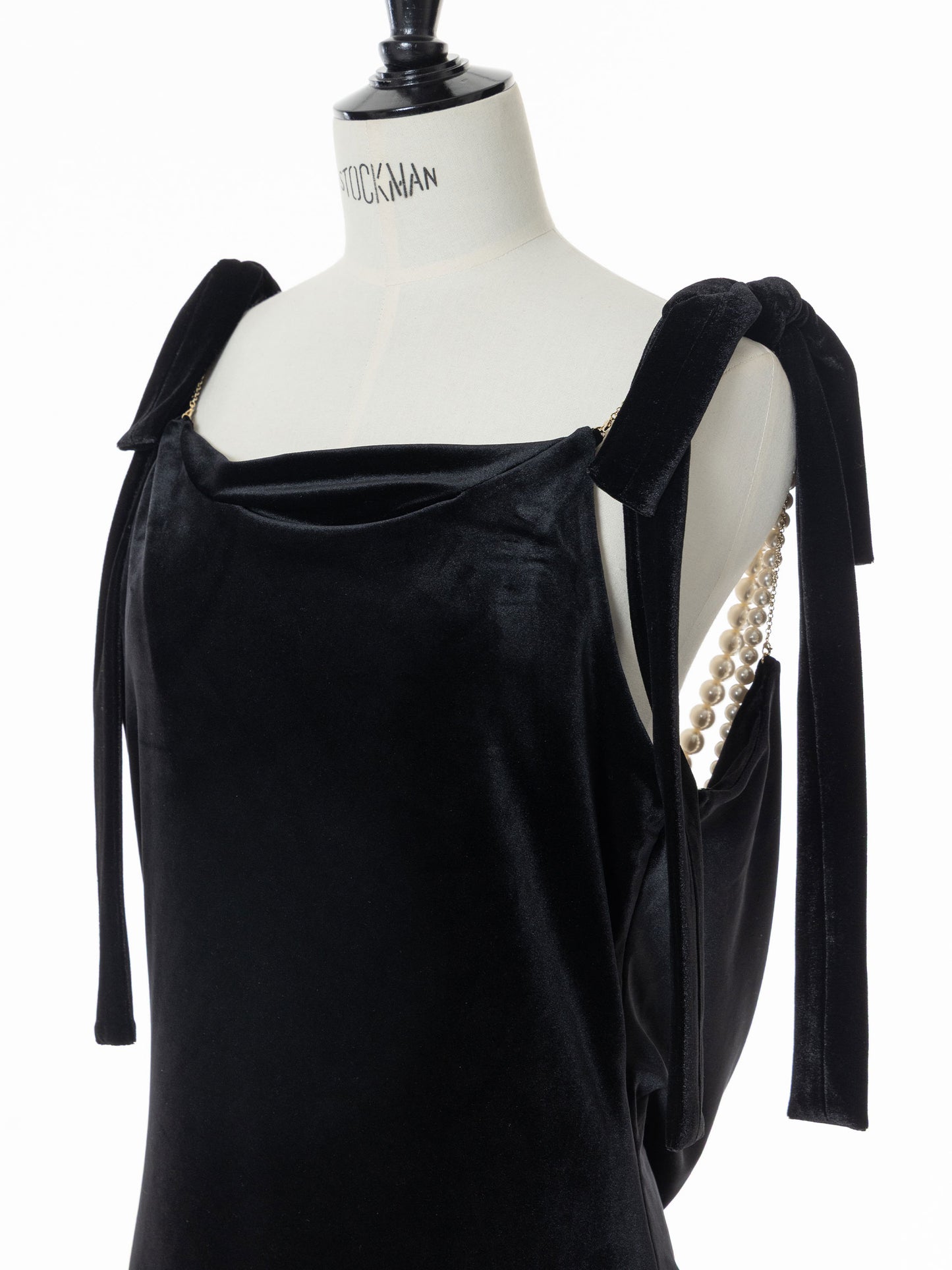 Mirage Pearl Velour Dress