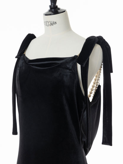 Mirage Pearl Velour Dress