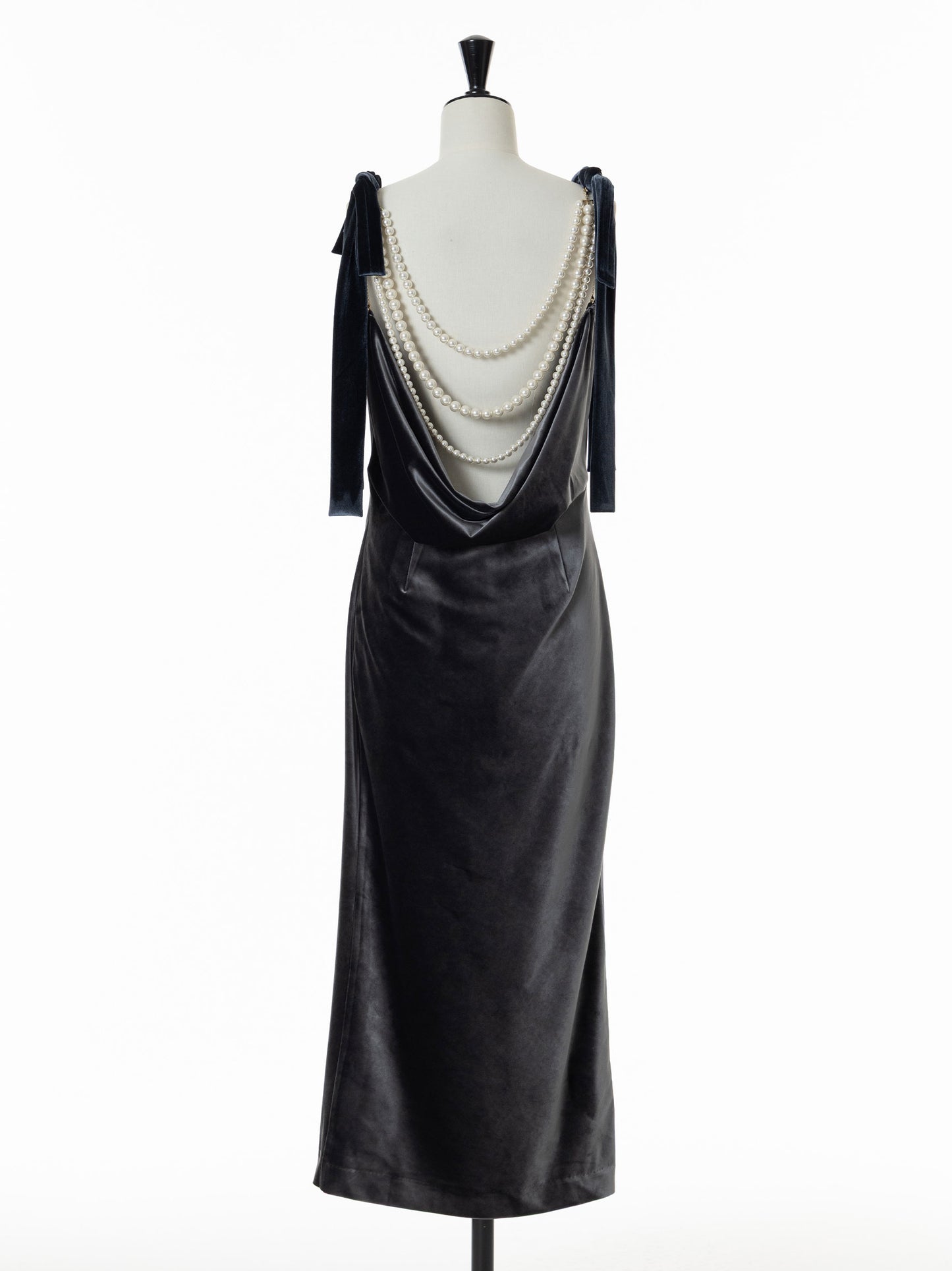 Mirage Pearl Velour Dress