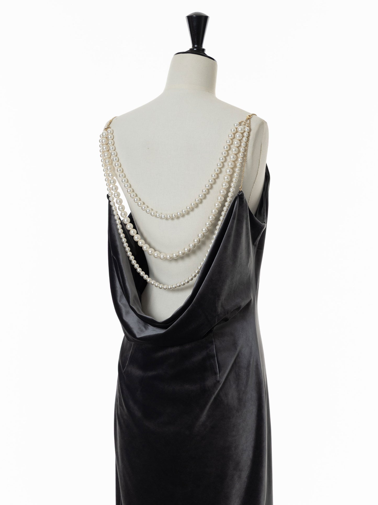 Mirage Pearl Velour Dress