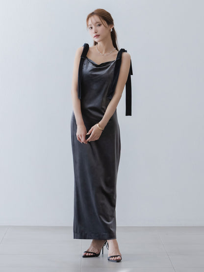 Mirage Pearl Velour Dress