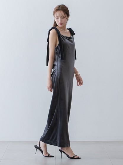 Mirage Pearl Velour Dress