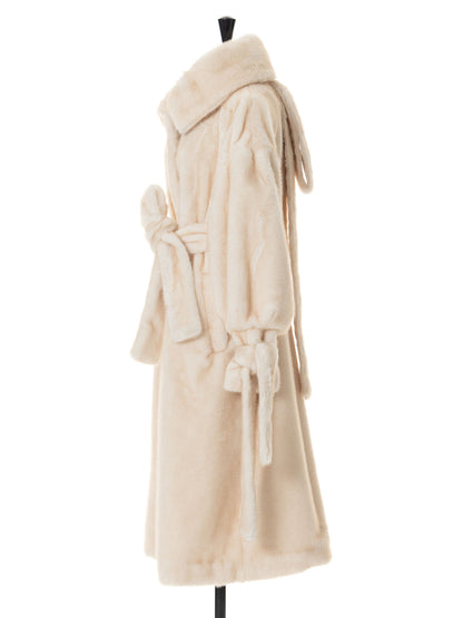 Moonlit Veil Fur Coat