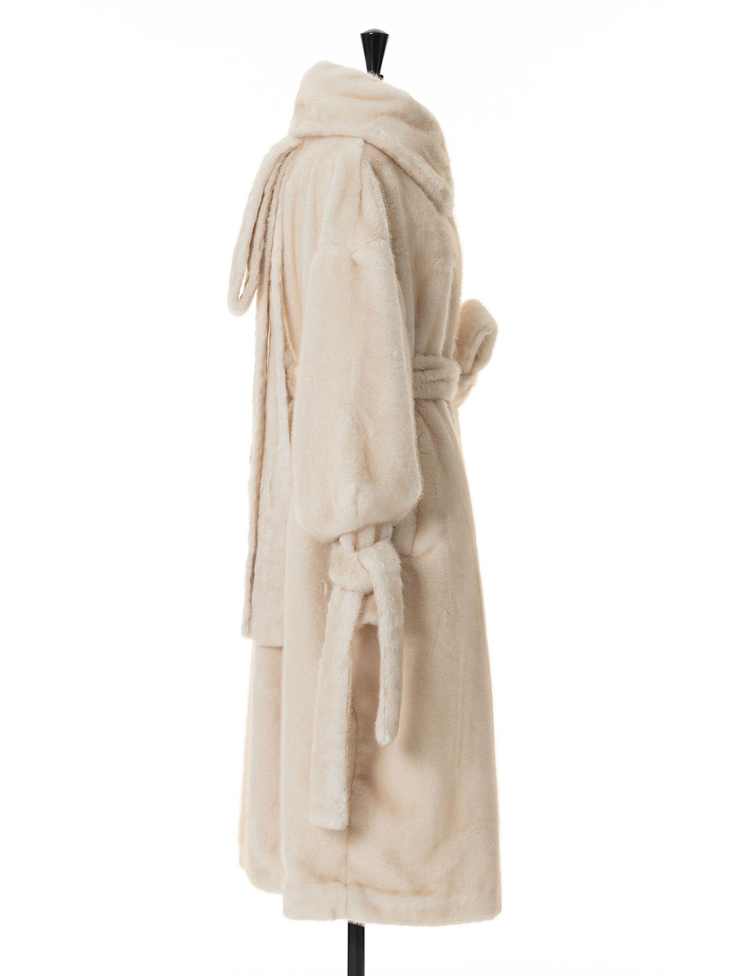 Moonlit Veil Fur Coat