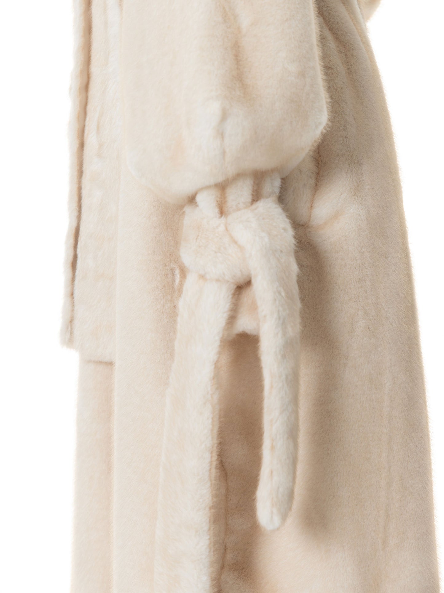 Moonlit Veil Fur Coat