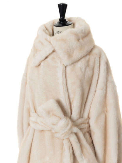 Moonlit Veil Fur Coat