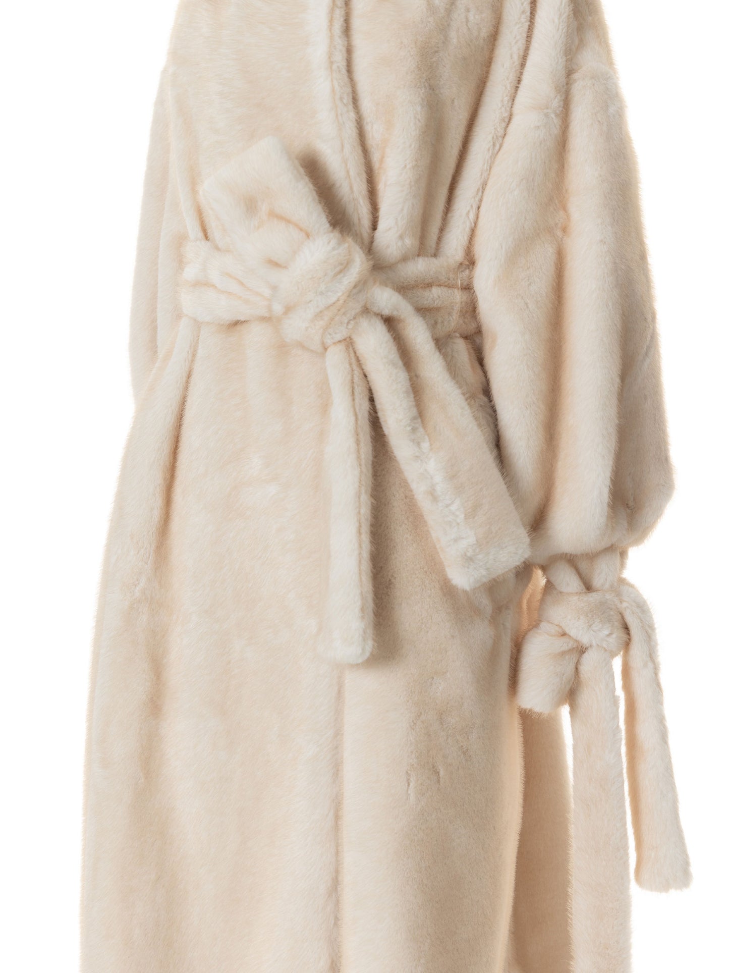 Moonlit Veil Fur Coat