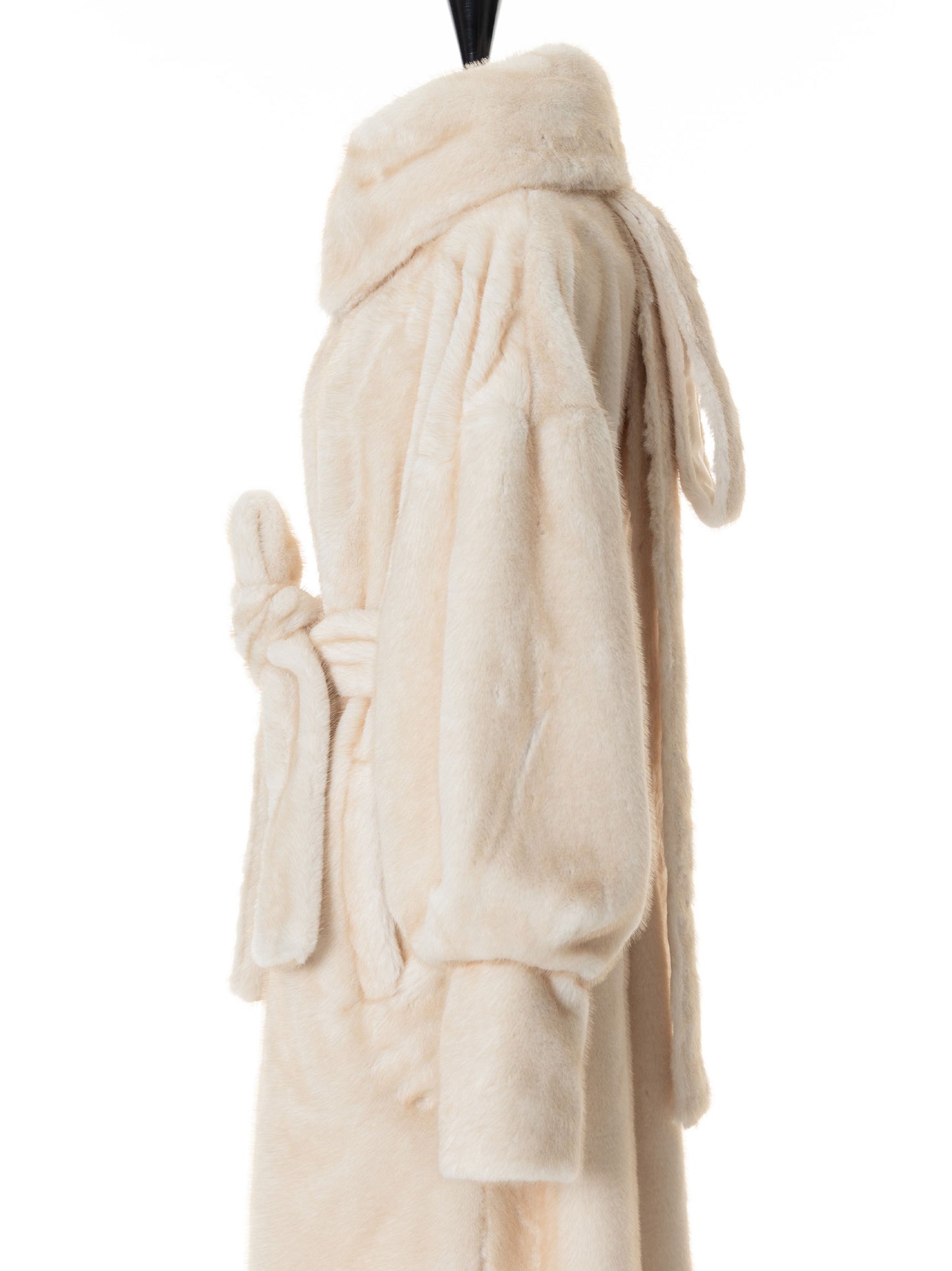 Moonlit Veil Fur Coat